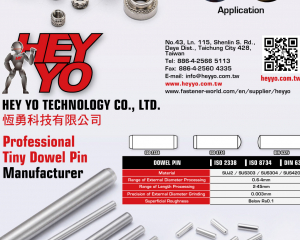 Tiny Dowel Pin, Precision Pin, Roller, Dowel Pin, CNC(HEY YO TECHNOLOGY CO., LTD.)