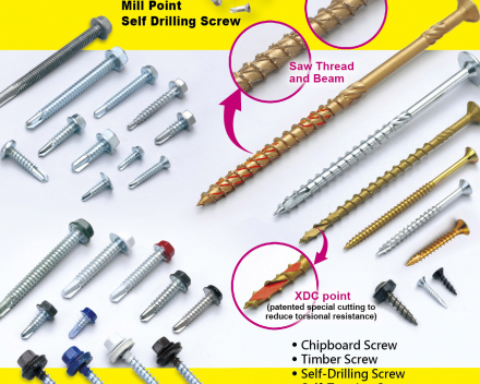 Chipboard Screws, Wood Construction Screws, Mill Point Self-Drilling Screws, Terrace Screws, Deck Screws, Timber Screws, Self-Tapping Screws(TAIWAN PRECISION FASTENER COMPANY LIMITED)