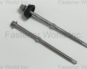 Fiberglass wing self drilling screw with Baz washer(HONG TENG HARDWARE CO., LTD.)