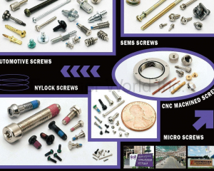Automotvie Screws, Sems Screws, Nylock Screws, CNC Machined Screws, Micro Screws