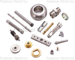 Customized Multi-Processes Cold Forged Screw, Bolt, Nut, Bush, Spacer, Stamping, Deep Drawn, CNC, Machining parts.(CANATEX INDUSTRIAL CO., LTD.)