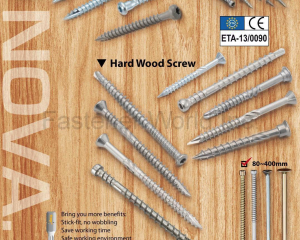 STAINLESS STEEL SCREWCAP SCREW (STEEL SCREW WITH 304S.S CAP)SELF DRILLING SRCEW(#1~6POINT,LENGTH UP TO 400mm)TAPPING SCREW THREAD FORMING SCREWBI-METAL SCREWSPECIAL/AUTOMATIC ITEM(PPAP III REPORT AVAILABLE)(NOVA. FASTENER CO., LTD. )