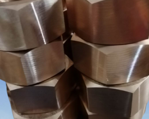 C65100 Silicon Bronze Hex Nut DIN934 M36-4.0(Chongqing Yushung Non-Ferrous Metals Co., Ltd.)