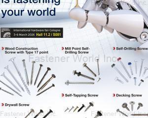 fastener-world(TAIWAN PRECISION FASTENER CO., LTD. )