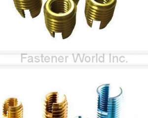 Brass Inserts(METAL FASTENERS CO., LTD. )