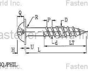 DECK SCREW(KATSUHANA FASTENERS CORP. )