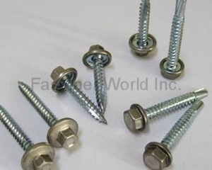 CAP SCREW(STEEL SCREW WITH 304S.S CAP)(NOVA. FASTENER CO., LTD. )