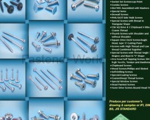 fastener-world_SEN CHANG INDUSTRIAL CO., LTD.   fastener-world(SEN CHANG INDUSTRIAL CO., LTD.  )