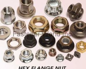 HEX FLANGE NUTS, METAL RIVET NUT, STAINLESS STEEL HEX NUTS(FASTENER JAMHER TAIWAN INC. )