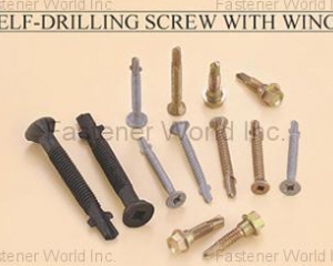 SELF-DRILING SCREW WITH WINGS(K. TICHO INDUSTRIES CO., LTD. )