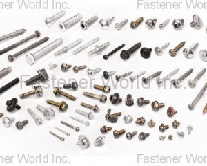 Self Tapping Screw / Self Drilling Screw / Thread  Forming Screw / Drywall Screw / Window Frame Screw / Concrete Screw / Confirmat Screw / Computer Screw / Deck Screw / Distance Screw / Gypsum Board Screw / Sems Screw / Eye Screw / Metal Frame Screw / Fencing Screw(LINKWELL INDUSTRY CO., LTD.)